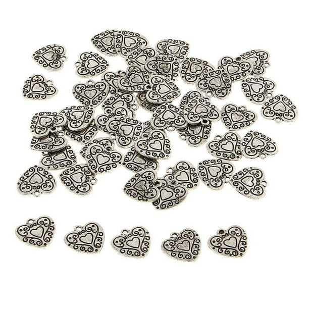 50pcs Antique Silver Alloy Shaving Blade Charms Pendant Jewelry DIY Accessories 50pcs Antique Silver Alloy Shaving Blade Charms Pendant Jewelry DIY Accessories